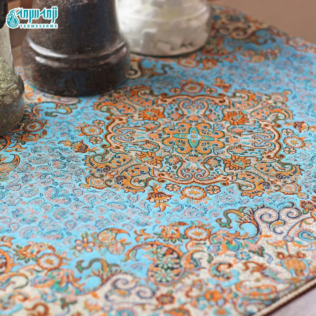 pic cashmere tablecloths29 1024x1024 - رومیزی ترمه؛ هنر اصیل ایرانی در خانه شما