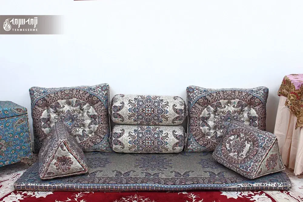sahnshi sahpasand5 - قیمت انواع ست پشتی شاه نشین سنتی + عکس آپدیت ۱۴۰1