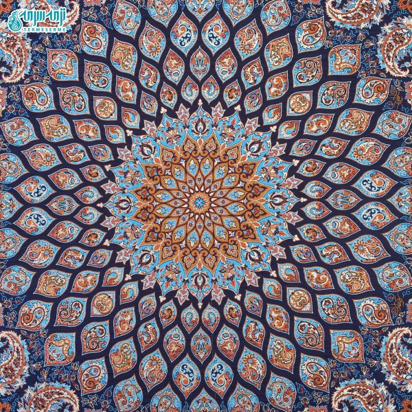 31 600x600 - سرویس ۵ تکه رومیزی ترمه مدل شیخ لطف الله